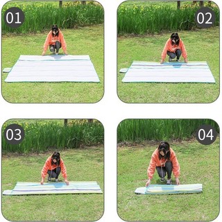 [HOT SALE 1,5X2M] Thảm Picnic Gấp Gọn,  Thảm Dã Ngoại, Du Lịch Cao Cấp- Chống Thấm Nước, Họa Tiết Caro, Gấp Gọn Tiện Lợi