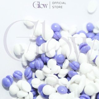 Combo 300Gr Sáp Wax Lông Mix Lavender Chuyên Wax Bikini, Nách GLOWWAXING + Mỡ Trăn Nguyên Chất 10ml