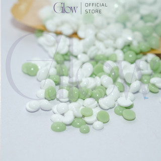 Combo 300Gr Sáp Wax Lông Trà Xanh Mix Sữa Dừa GLOWWAXING + Mỡ Trăn Nguyên Chất 10ml CHE TÊN