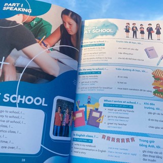 Combo 2 Sách Đột Phá Tiếng Anh Giao Tiếp Căn Bản Và Nâng Cao dành cho người mới bắt đầu- Smart English Official
