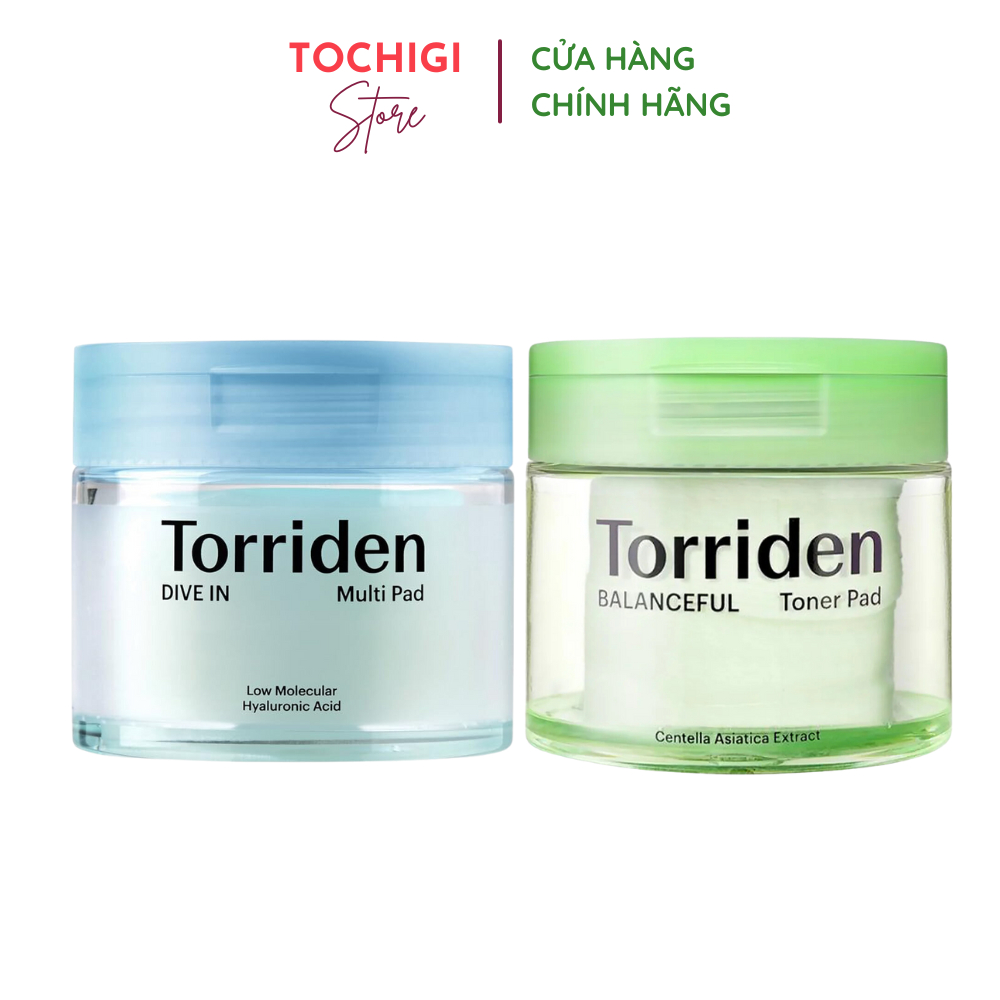 Toner Pad TORRIDEN Dive In Multi Pad / Balanceful Dạng Miếng Dưỡng Da