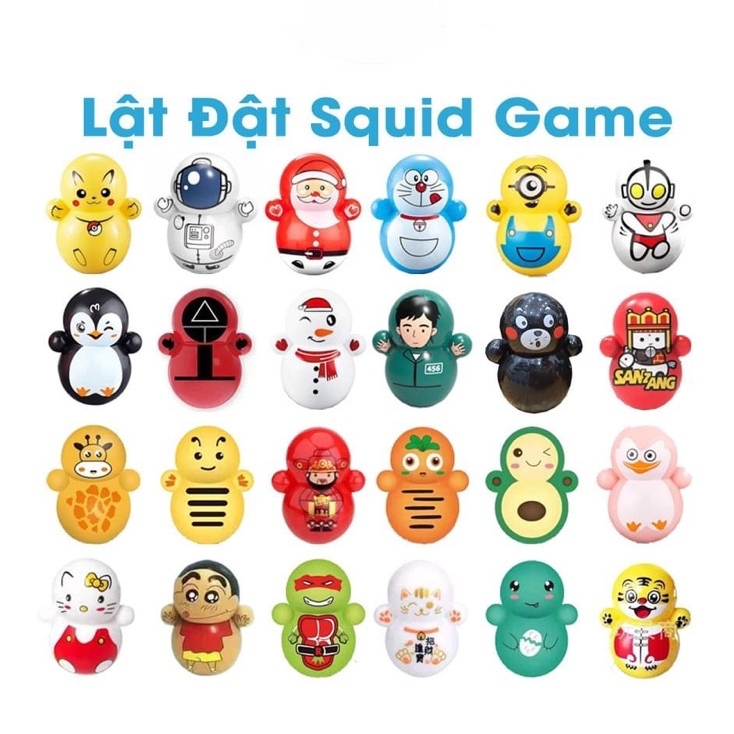 Combo 100 50 Con Lật Đật Mini Cho Bé Đồ Chơi Lật Đật Mini Nhiều Mẫu Dễ Thương Cho Bé - Đồ Chơi Cho Bé PUKAPI