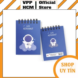 Sổ lò xo A7 dày 200 trang và 100 trang MC - khổ A7 với kích thước nhỏ gọn