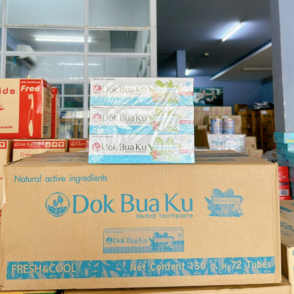 KEM ĐÁNH RĂNG THẢO DƯỢC THƠM MÁT TRẮNG SÁNG RĂNG HƯƠNG BẠC HÀ COOL & FRESH, HƯƠNG TRUYỀN THỐNG DOKBUAKU