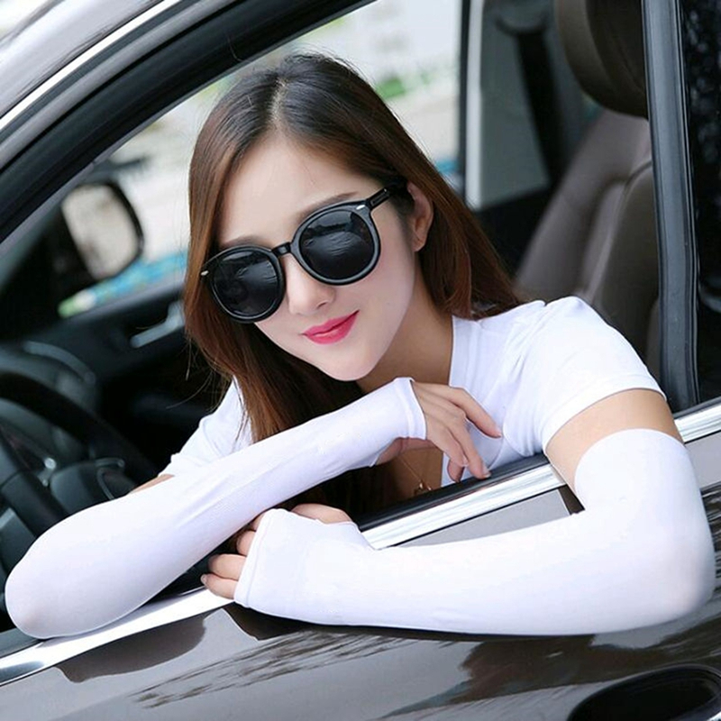 SET 2 Đôi Ống Tay Chống Nắng, Găng Tay Chống Nắng Hàn Quốc Let's slim Mềm Mát Đẹp GANGTAY03