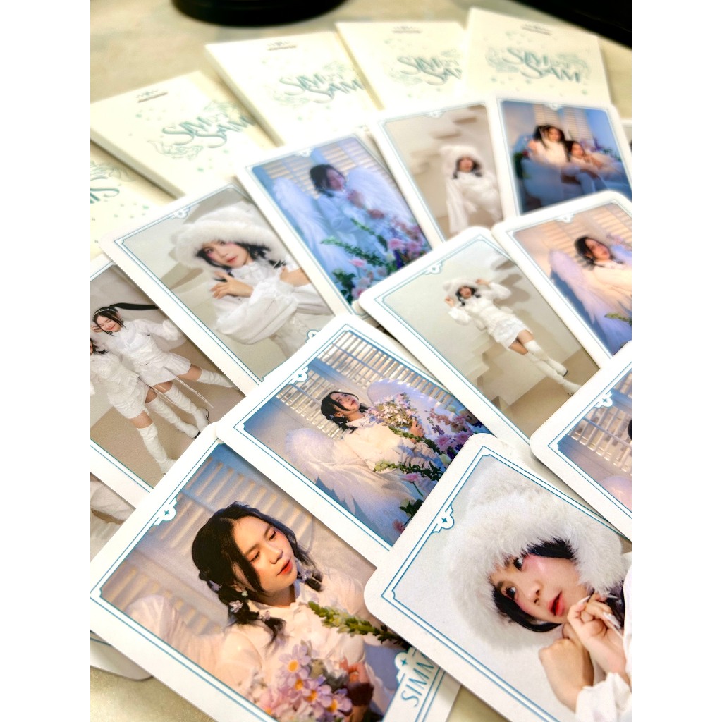 Photo Card Simmy Sammy 23, thẻ bo góc Sim Sam Hero Team,đồ chơi thẻ bài