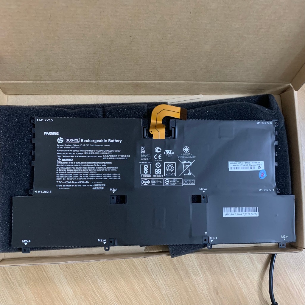 PIN HP SPECTRE 13-V000 SO04XL ZIN 4 CELL Spectre 13 13-V000, 13-V015TU, 13-V014TU, SO04XL