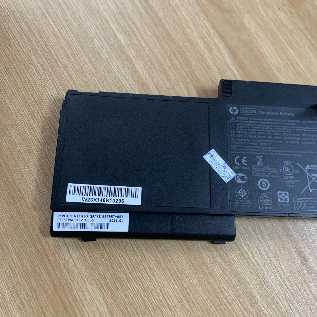 PIN HP 820 G1 SB03XL ZIN 3 CELL CHO HP Elitebook 820 G1, 820 G2, SB03XL SB03046XL