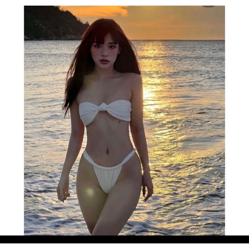 Bikini Buộc Nơ – Thời Trang Biển Mới