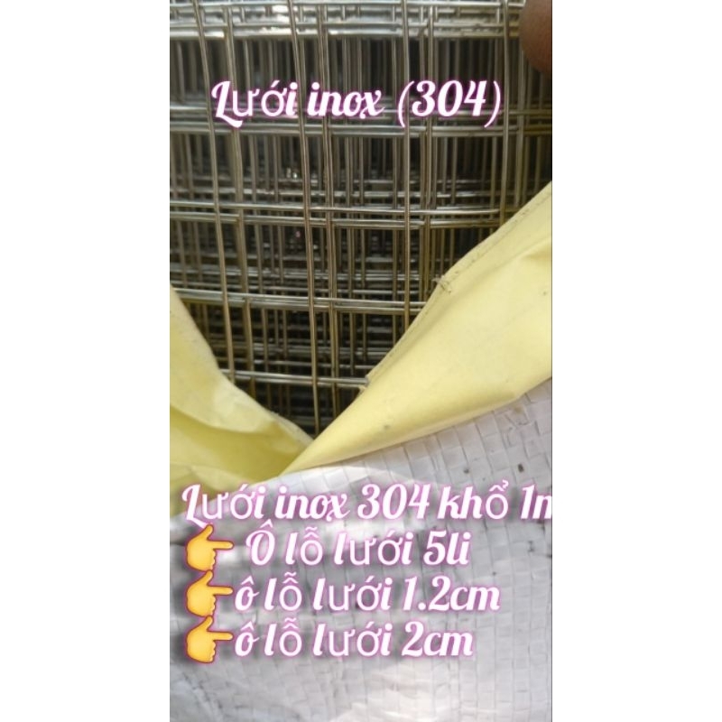 Lưới ô vuông inox 304 | Shopee Việt Nam