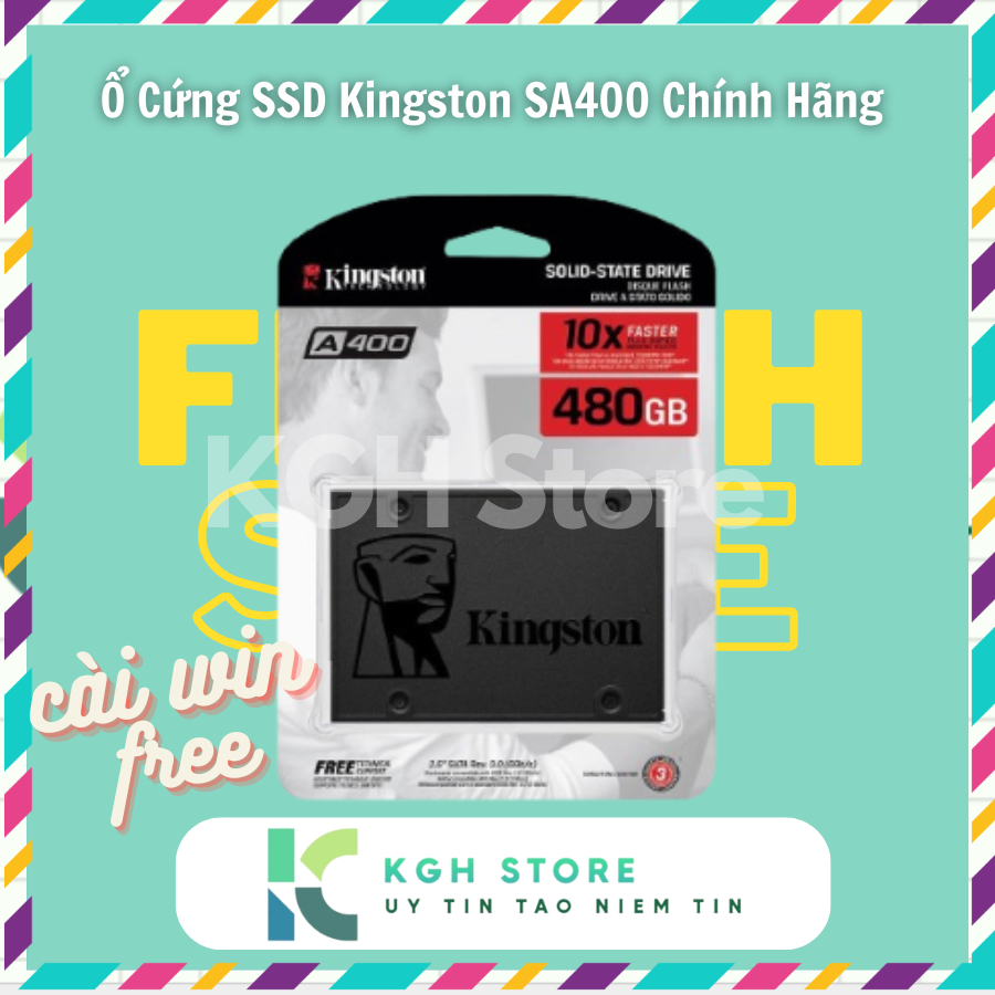 Ổ Cứng SSD Kingston SA400 120GB 240GB 480GB 2.5'' SATA III (SA400S37 ...