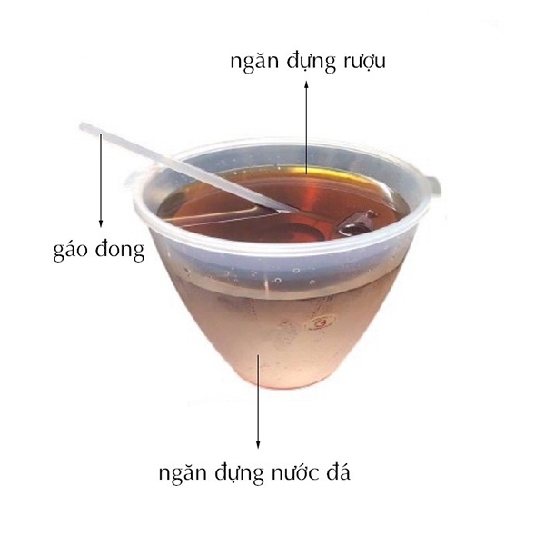 1 thùng 10 bộ bát ướp lạnh rượu, Bát ướp trái cây tươi, Bát đựng đá chính hãng VIỆT NHẬT (mã 6436)