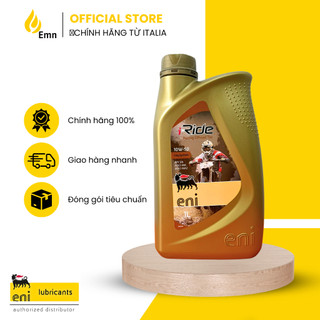 (Nhập khẩu) Nhớt Eni I-Ride Racing Offroad 10W50 cho xe moto PKL/ cào cào (full tổng hợp)
