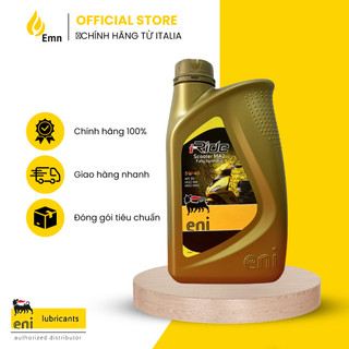 (Nhập khẩu) Nhớt xe tay ga Eni I-Ride Scooter MA2 5W40 Fully synthetic