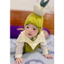 Set bộ bodysuit cover HÀNH XANH kèm mũ tặng tất trắng cho em bé 4-14kg dễ thương chuẩn loại 1 mũ to ......