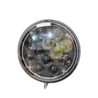 Đèn led trợ sáng, led tăng sáng, đèn led Runlai 12 mắt tròn trắng.