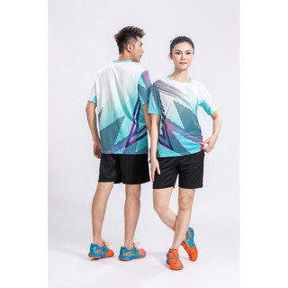 Bộ Quần Áo Cầu Lông, Pickleball, Bóng Bàn, Bóng Chuyền Nam Nữ vải mè kim, thoáng khí, co giãn, đủ size M2020
