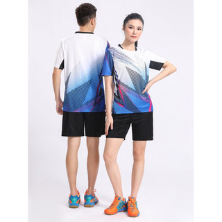 Bộ Quần Áo Cầu Lông, Pickleball, Bóng Bàn, Bóng Chuyền Nam Nữ vải mè kim, thoáng khí, co giãn, đủ size M2020