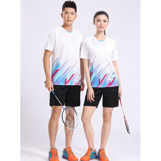 Bộ Quần Áo Cầu Lông, Pickleball, Bóng Bàn, Bóng Chuyền Nam Nữ vải mè kim, thoáng khí, co giãn, đủ size M2017