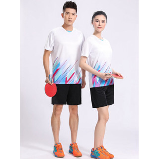 Bộ Quần Áo Cầu Lông, Pickleball, Bóng Bàn, Bóng Chuyền Nam Nữ vải mè kim, thoáng khí, co giãn, đủ size M2017