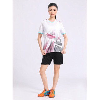 Bộ Quần Áo Cầu Lông, Pickleball, Bóng Bàn, Bóng Chuyền Nam Nữ vải mè kim, thoáng khí, co giãn, đủ size M2006