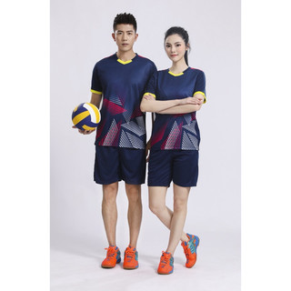 Bộ Quần Áo Cầu Lông, Pickleball, Bóng Bàn, Bóng Chuyền Nam Nữ vải mè kim, thoáng khí, co giãn, đủ size M2006