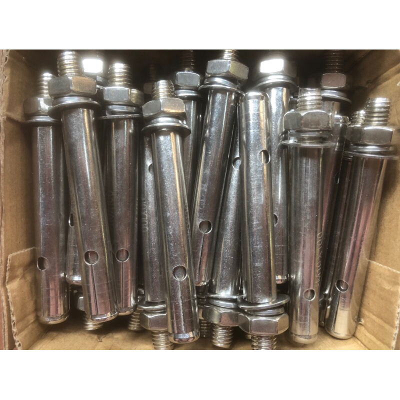 Nở inox tắc kê inox 201 bulong nở inox các kích cỡ hàng dày ( giá 1 ...
