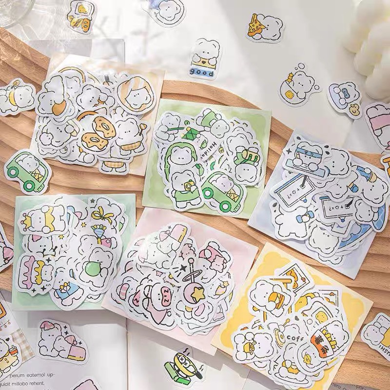 Gói hình dán sticker con vật họa tiết sinh động bắt mắt | Shopee Việt Nam