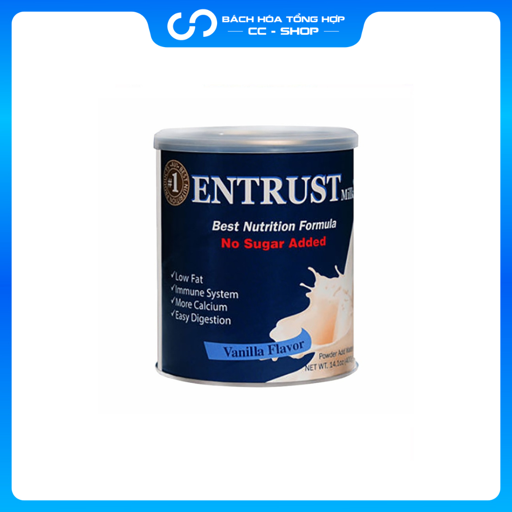 [DATE MỚI ] Sữa Bột ENTRUST Milk 400g Cho Người Tiểu Đường | Shopee ...