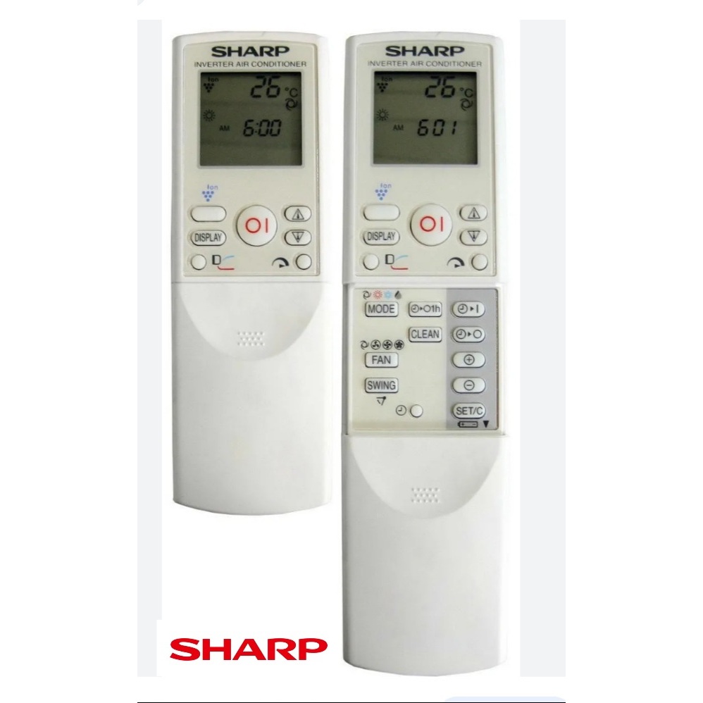 Bán Remote điều hòa chính hãng Sharp inverter 2 chiều nắp trượt ...