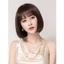 Tóc Giả Nữ Trung Niên Nguyên Đầu Cao Cấp Vic Ngắn Chất Sợi Tơ Hàn TN05 MS16025 Qiqishop