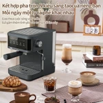 (TẶNG TAY XAY) Máy Pha Cà Phê Tự Động Gia Đình Espresso, Máy Pha Cafe Capuchino áp suất 20 bar, bọt kem sữa siêu mịn — ảnh 6