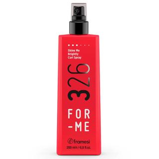 Xịt làm bóng tóc và giữ nếp xoăn FRAMESI 326 SHINE ME BRIGHTLY CURL SPRAY dung tích 200ML