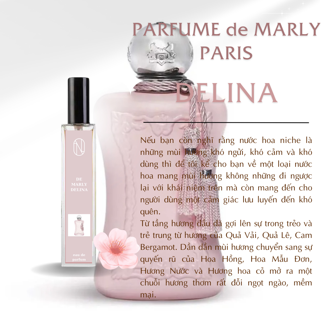 [ Nước hoa chiết Nữ cao cấp 10ml ] Delina exclusif - Ngọt Ngào, Quyến Rũ, Sang Trọng