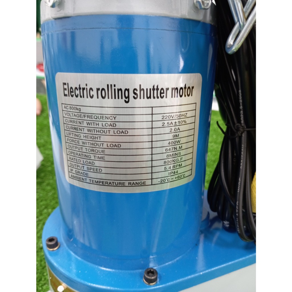 Motor Cửa cuốn Nice chen AC800kg điện áp 220V, tải tối đa 800kg