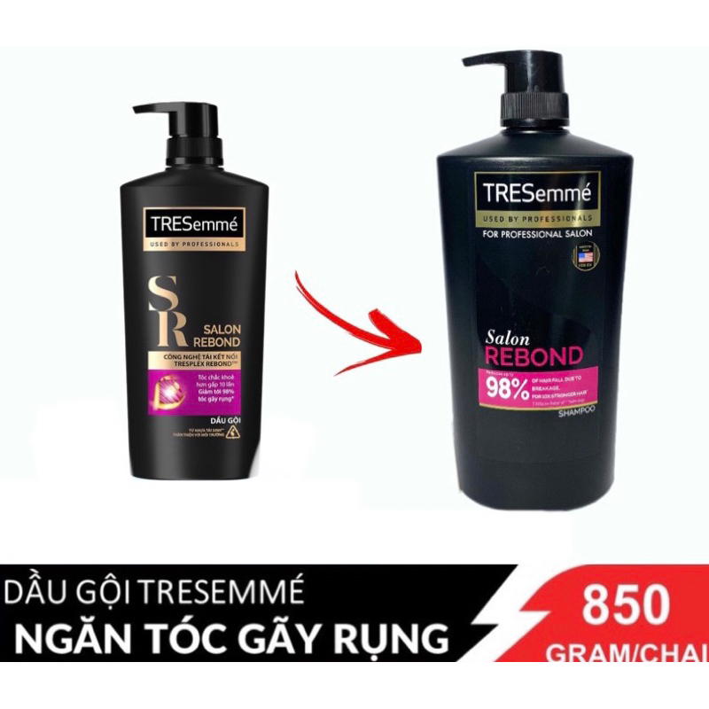 Dầu gội TRESemmé chính hãng 850g