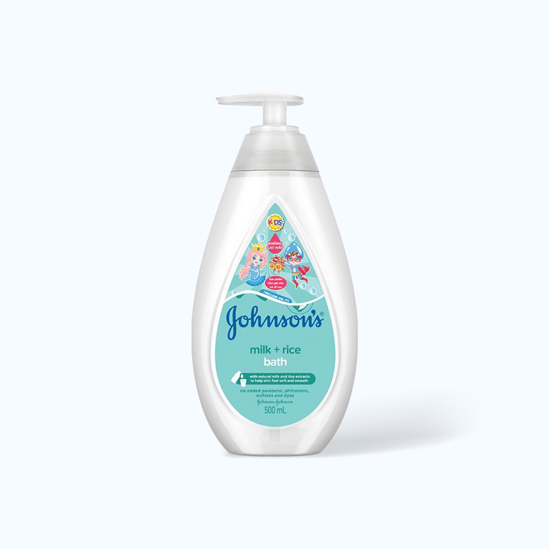 Sữa tắm gội toàn thân cho bé Johnson’s Baby 500ml