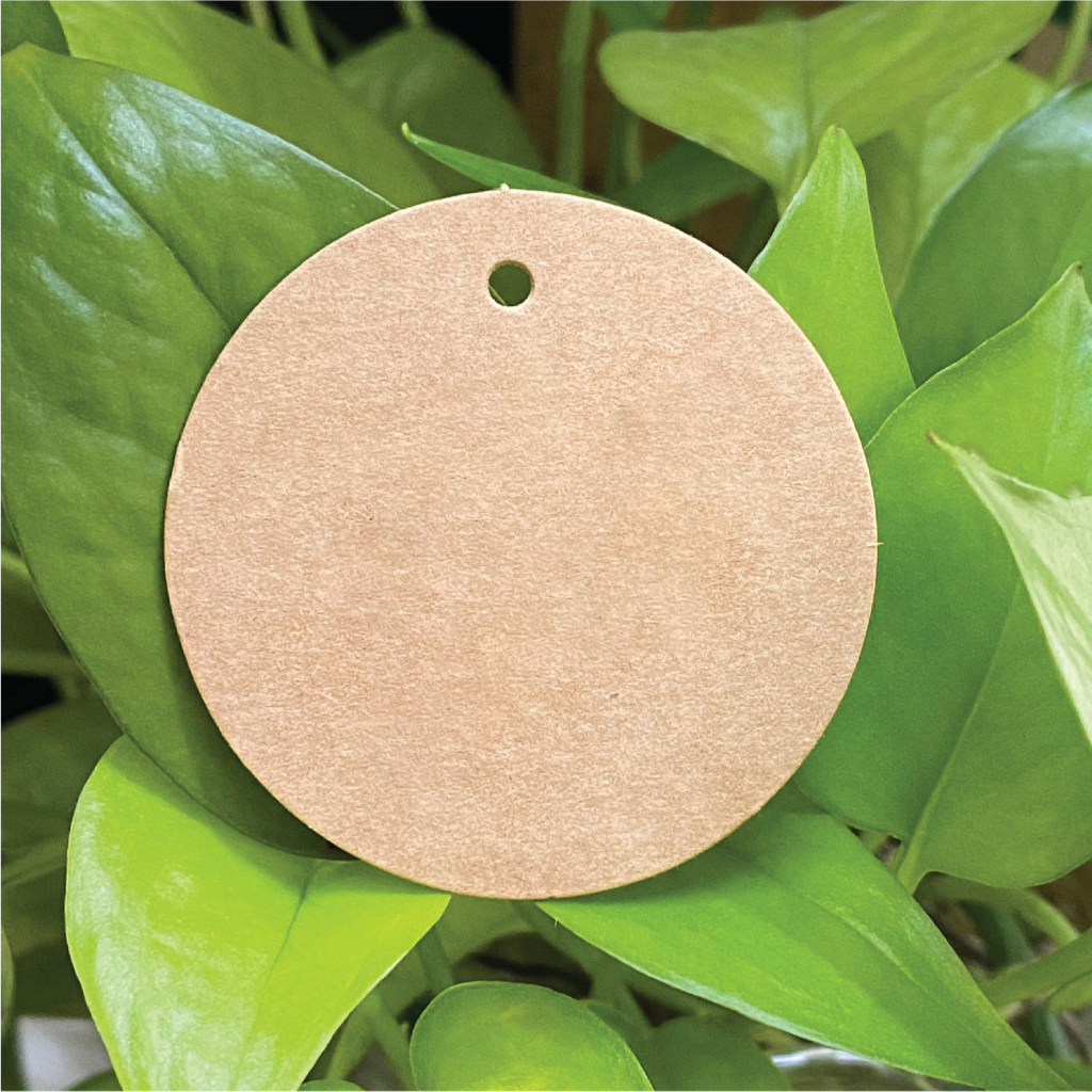 100 Tag Giấy Kraft Tròn Trơn Dày, Cứng 5 cm Ghi Lời Nhắn - GIẢM GIÁ KHI ...