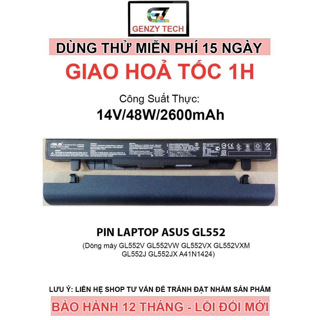 7XINbox 14.4V 48Wh A41N1611 A41LP4Q Batteria di ricambio per ASUS ROG