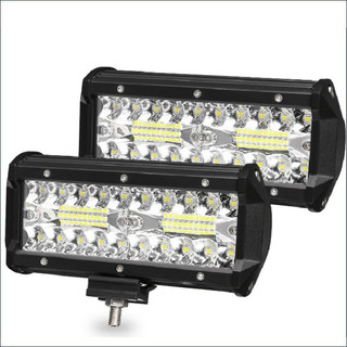 Đèn Pha Led Ô Tô, Xe Tải,  Đèn Sương Mù, Đèn Pha LED chiếu sáng 7 Inch 120W. Đèn Pha Led 40 mắt.