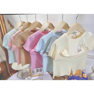 BỘ CỘC TAY THUN LẠNH IN DOG  hottrend Hàn Quốc 2024 - BABYKIDS