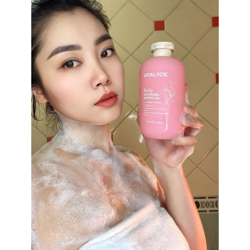 Ảnh Sữa tắm dưỡng trắng da cao cấp Vitalycil Body Whitening Shower Gel 470ML 4