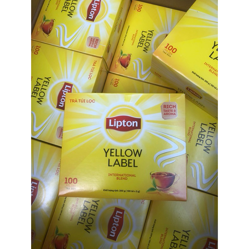 Trà lipton túi lọc 100 gói | Shopee Việt Nam