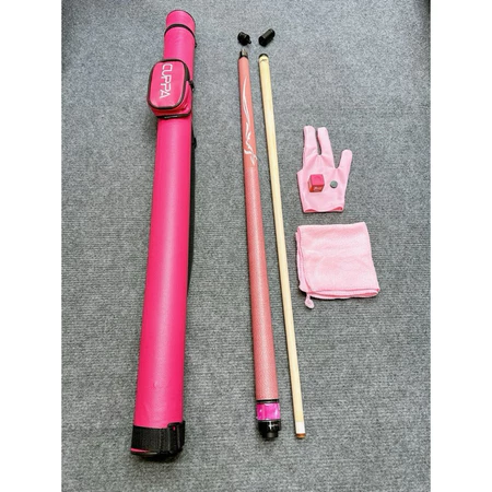 Combo Cơ Bida/Gậy Bida Lỗ Chính Hãng Cuppa Pink S9