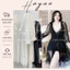 HT298 Áo choàng ngủ sexy tay dài, áo choàng dáng dài ren xuyên thấu mềm mại gợi cảm HT298