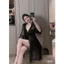 HT298 Áo choàng ngủ sexy tay dài, áo choàng dáng dài ren xuyên thấu mềm mại gợi cảm HT298