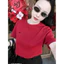 Áo Thun Nữ Baby Tee Thêu Chữ BB Chất Cotton Khô Co Dãn Cổ Tròn Tay Ngắn 3 Màu