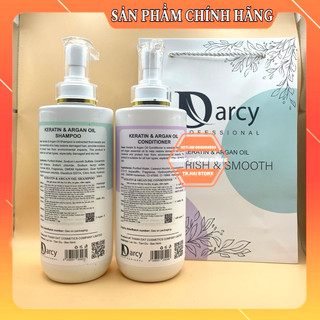 Cặp dầu gội xả DARCY 800ml (CHÍNH HÃNG) Phục Hồi Ngăn Tóc Gãy Rụng , Siêu Mềm Mượt Tóc