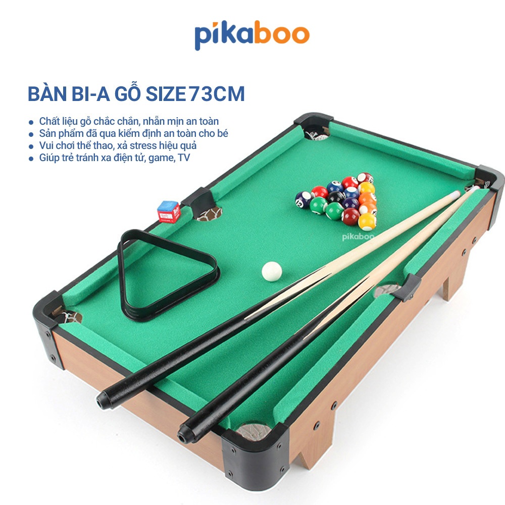 Ảnh Đồ chơi thể thao bàn bi a Pikaboo mini cho bé chất cao cấp an toàn giúp bé vận động phát triển 2