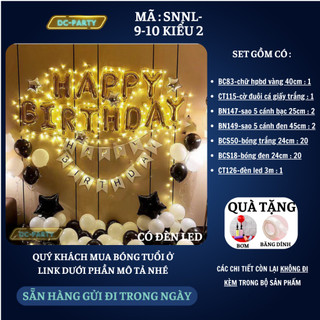 Sét trang trí sinh nhật người lớn bạn trai gái trẻ em DC PARTY